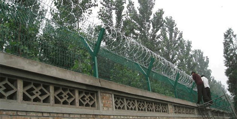 刺繩護(hù)欄網(wǎng)安裝實(shí)例 刺繩護(hù)欄網(wǎng)安裝實(shí)例